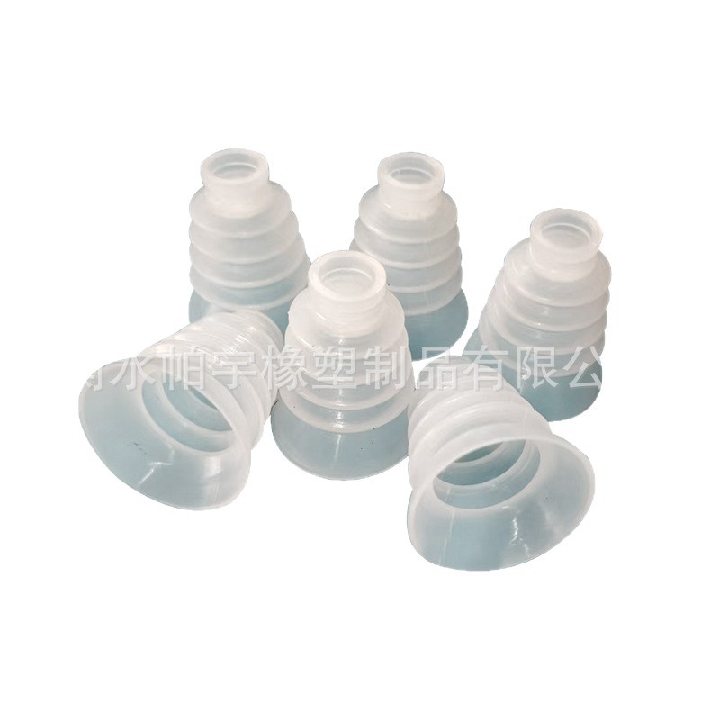 Vacuum silicone rubber suction cup mechanical hand accessories, food packaging, cake multi-layer suction cup machine, industrial pneumatic accessories, suction nozzle Item Picture