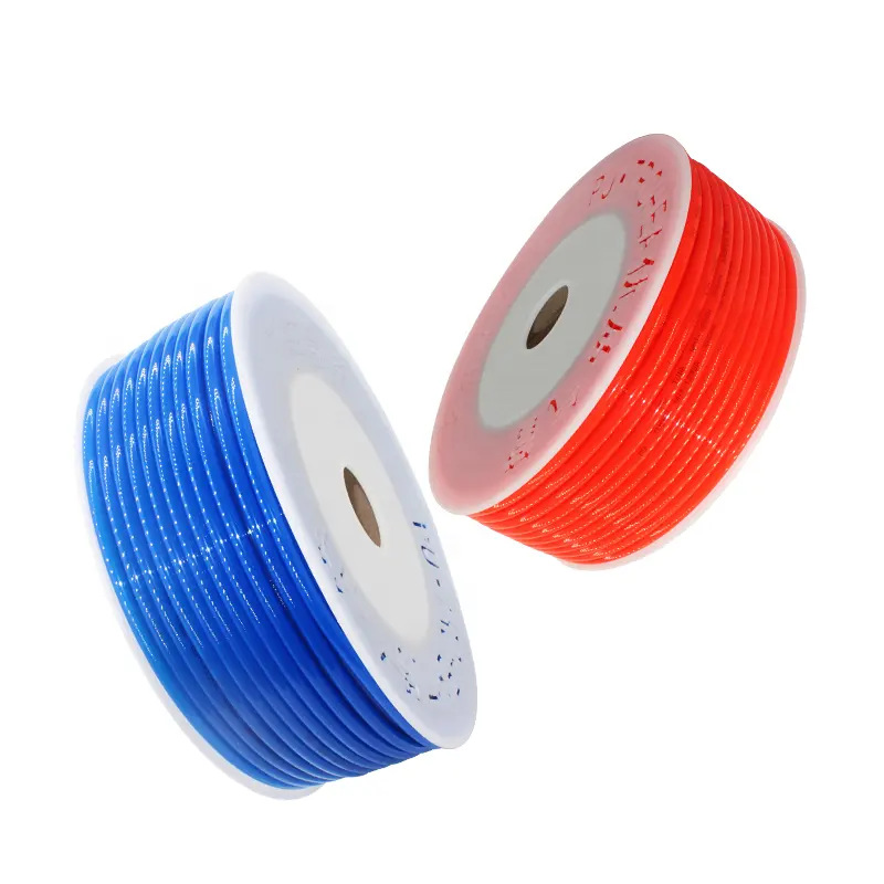 pu spring air hose 8mm high-pressure air pump air compressor hose 80m90m transparent pneumatic air compression air hose Item Picture