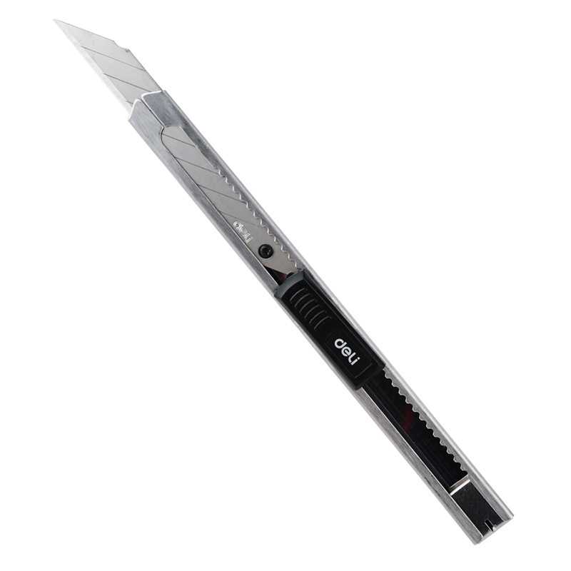 10 Deli utility knives, small 30-degree stainless steel hand knives, medium knives, wallpaper knives, paper cutting knives, multi-functional knives details Picture