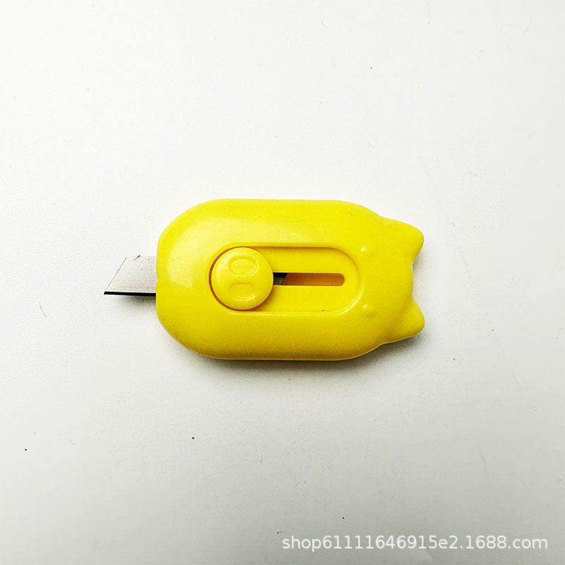 mini Mini unboxing knife, little pig knife, high appearance level, cute student uses small engraving knife to open express delivery knife undefined