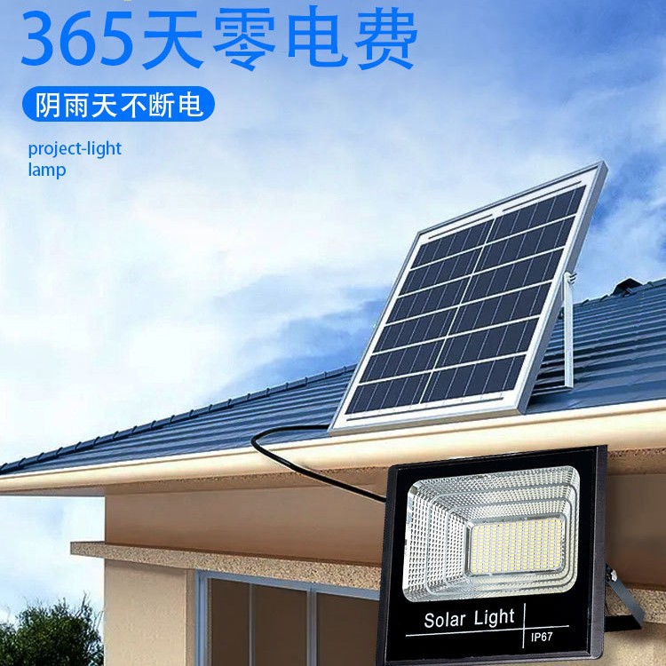 Solar floodlight Treasure Basin type split waterproof floodlight, ultra-bright solar outdoor light details Picture