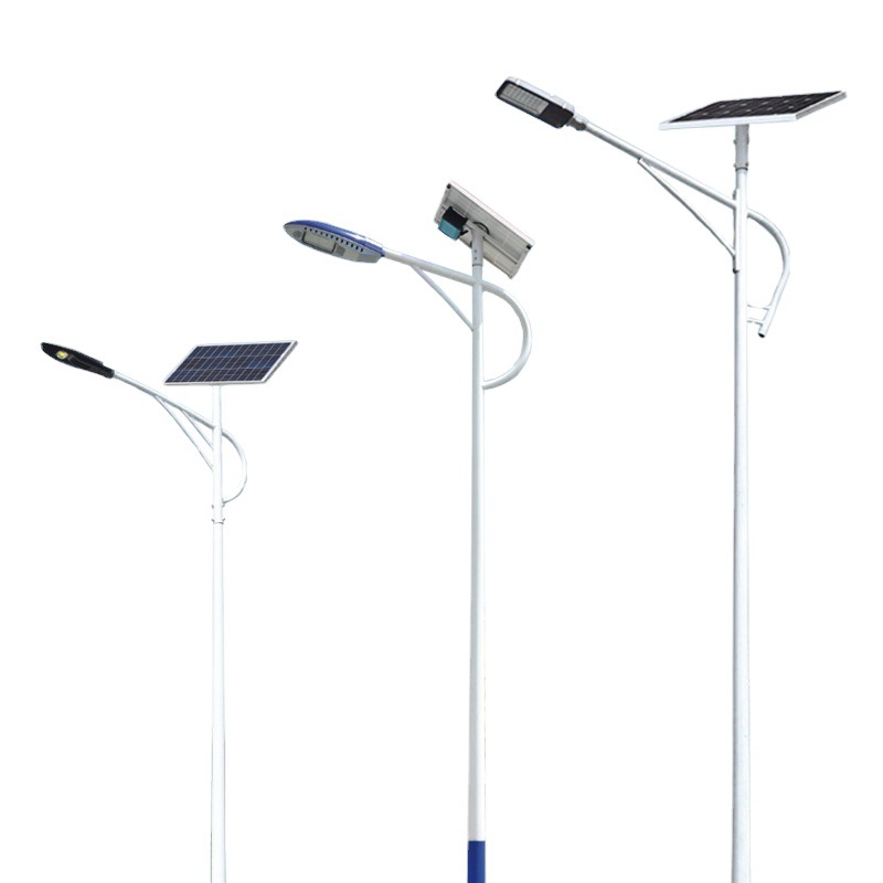 Factory wholesale of outdoor 6-meter 100W solar street lamps for municipal engineering led rural solar street lamps Item Picture
