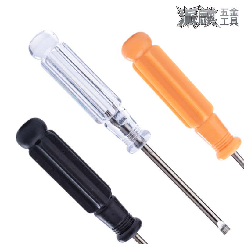 A 3.0MM manual screwdriver with an 11-shaped transparent crystal screwdriver is suitable for toy delivery or household use Application Scenario
