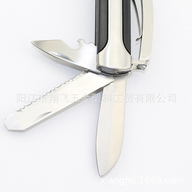 Factory direct sales of multi-functional pliers, hammers, multi-functional tools, horn hammers, stainless steel hammers, outdoor horn hammers Specification drawing
