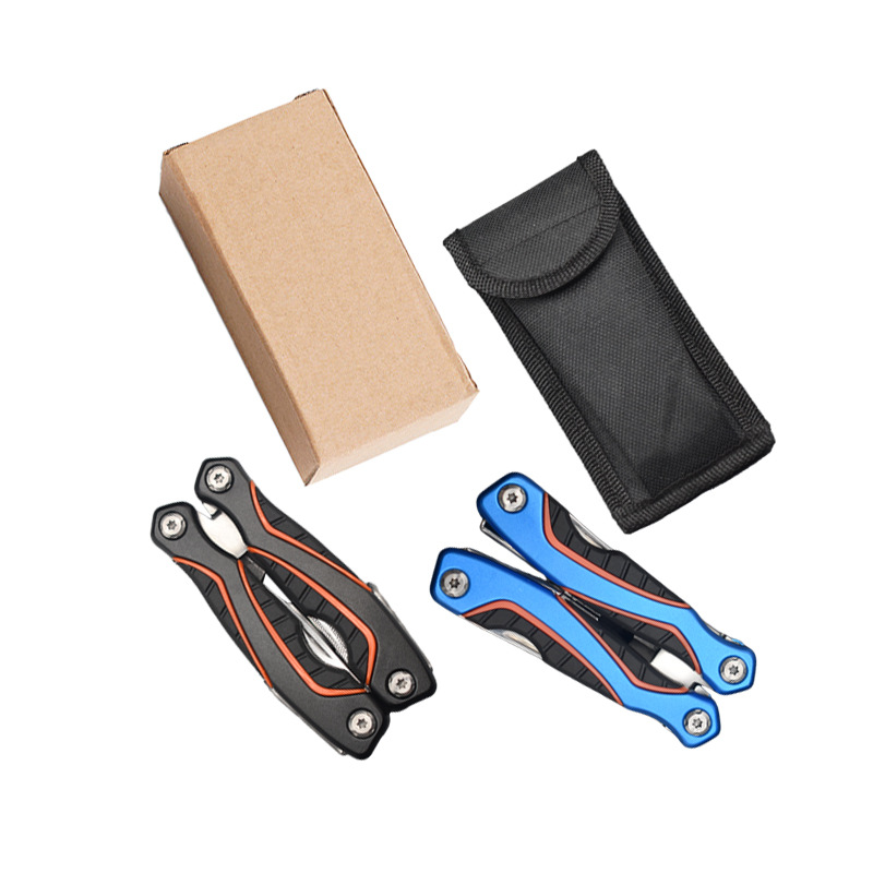 Factory direct sales of multi-functional folding pliers, front and back hand size pliers with tail lock, outdoor camping multi-purpose combination pliers Application Scenario