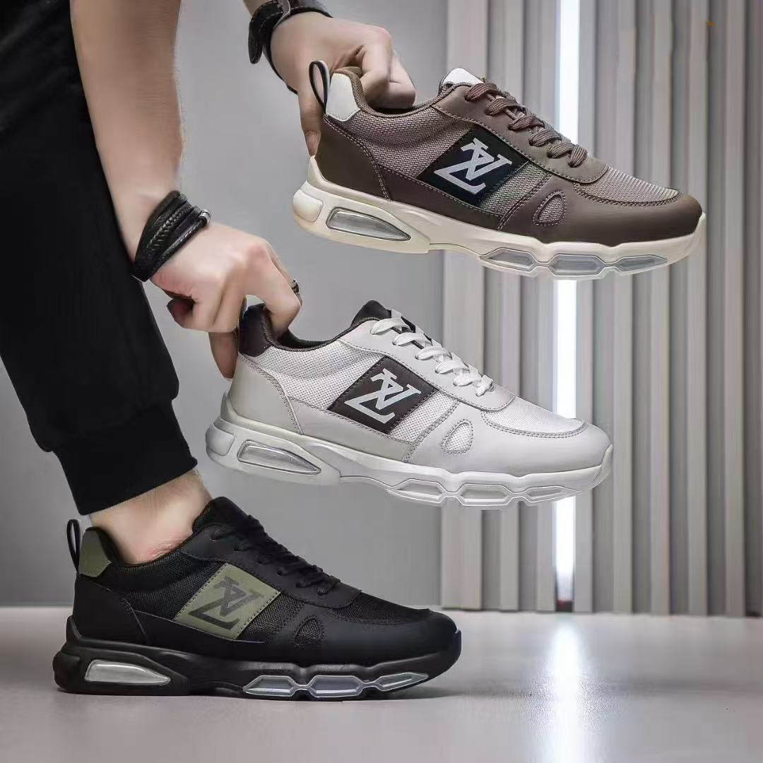 新款男士运动鞋轻便透气跑步鞋减震耐磨男鞋