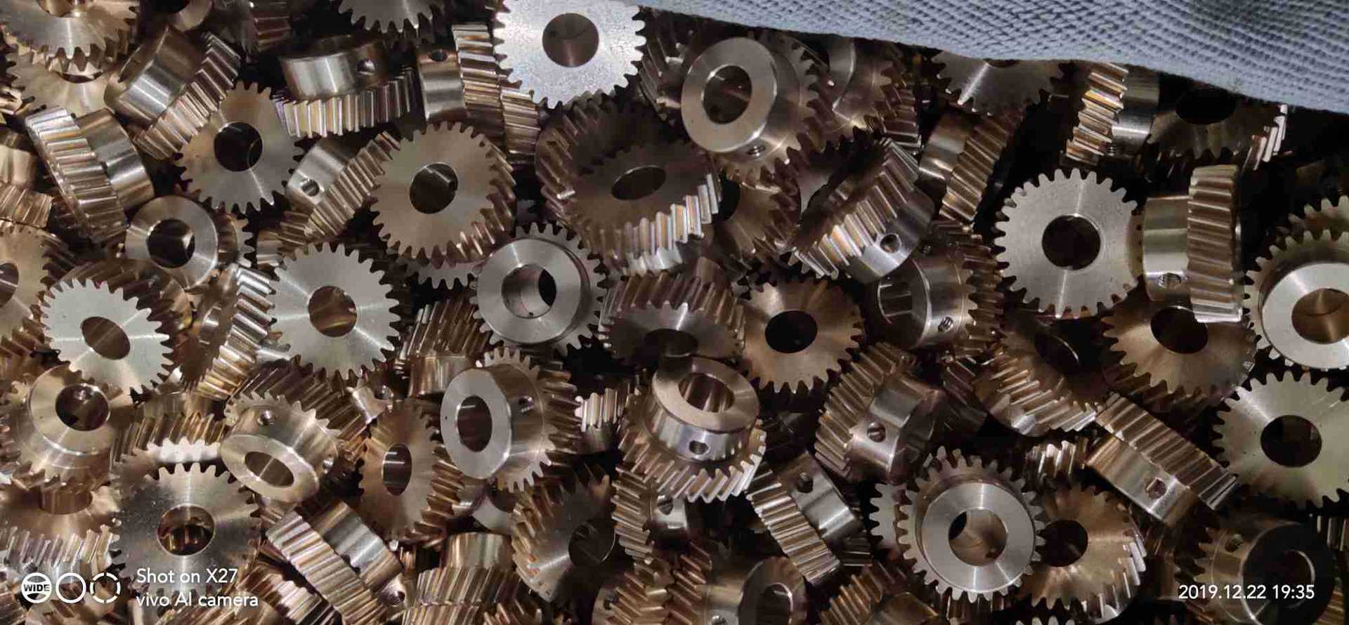 Factory direct sales and processing of claw machine gears, crane gears, claw machine steel gears, turbine 27 teeth, 29 teeth? Specification drawing