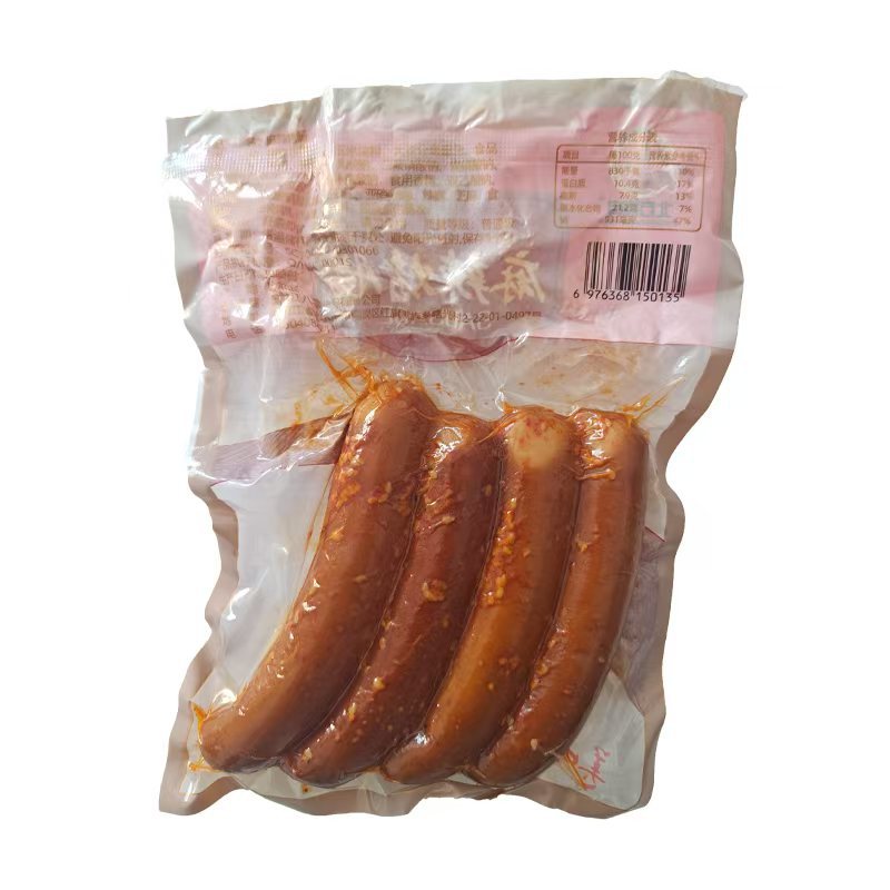 Half price [Minimum quantity of 8 large pieces, 660g] Garlic-flavored Grilled Sausage, Garlic-flavored Spicy Grilled sausage, ready to eat upon opening the bag XK None Item Picture