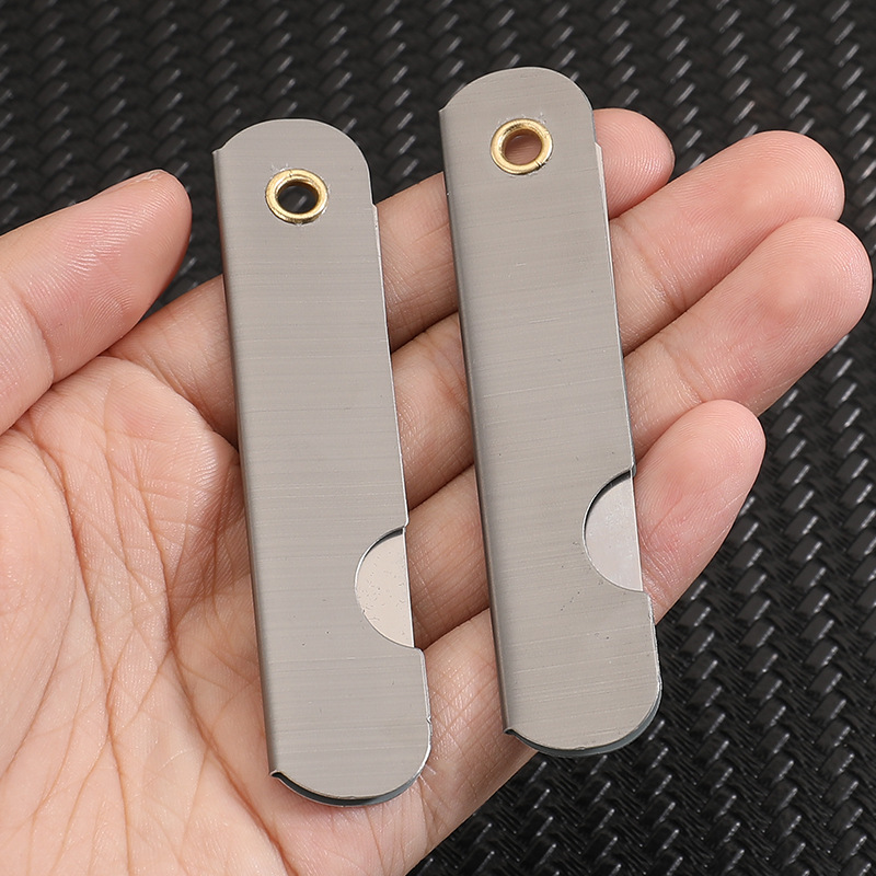 Carbon steel folding knives, student cultural supplies, folding paper cutters, folding knives, utility knives, pen sharpeners wholesale Item Picture