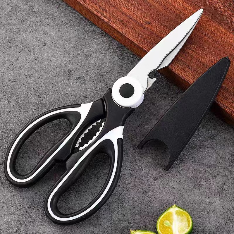 One-piece dropshipping of welfare items: scissors with no marks, free shipping, stainless steel kitchen scissors, panda scissors, barbecue scissors full figure