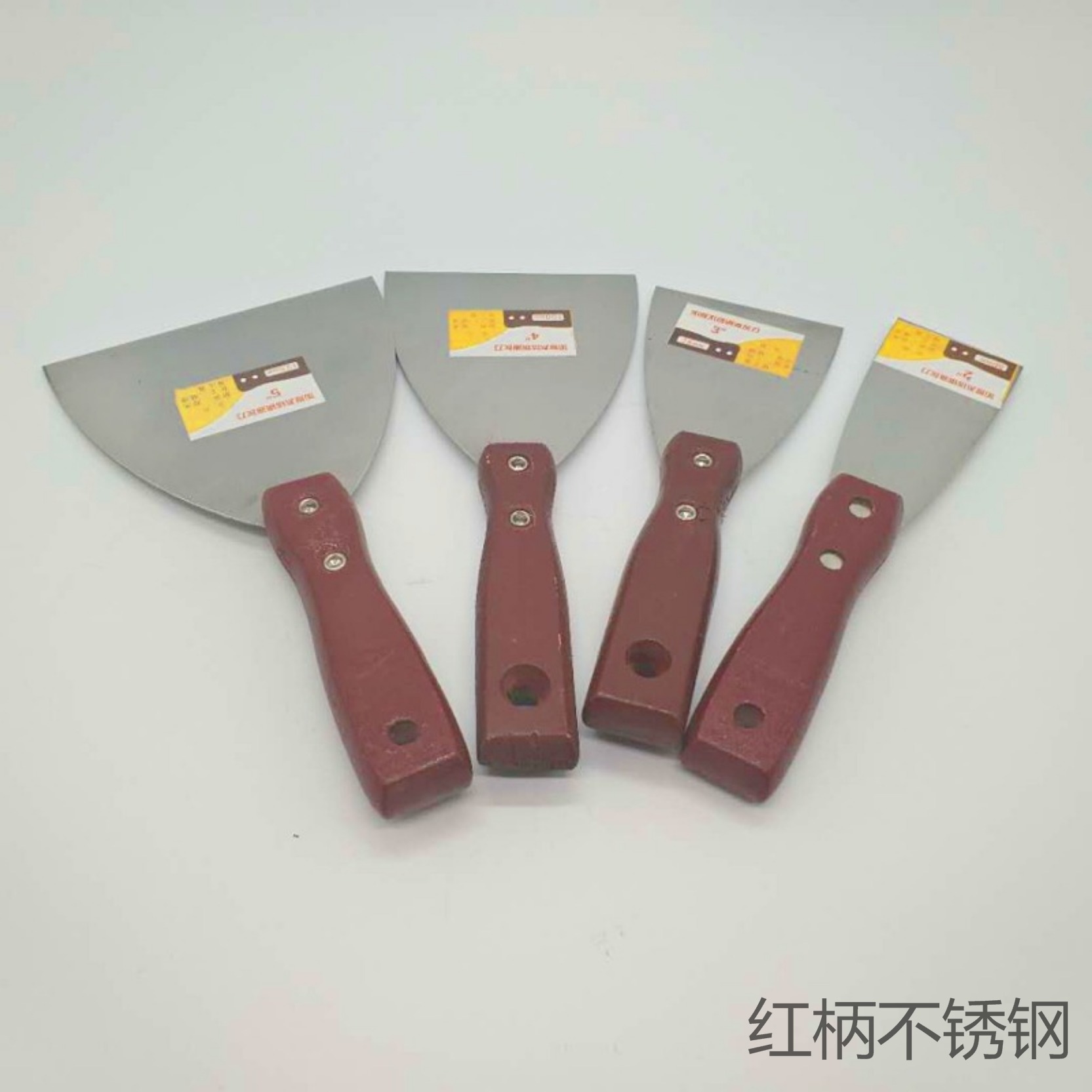 Wholesale putty knife manufacturer, cleaning mud scraper knife, wholesale plastic-handled scraper knife, plastic-handled putty knife manufacturer supply Specification drawing