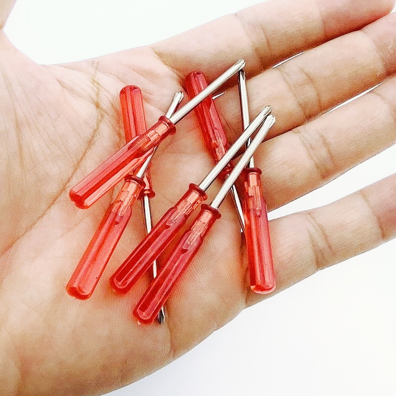 Manufacturer's 2.5 cross-head screwdriver eco-friendly toy delivery small household appliances gift mini and micro disassembly tools details Picture