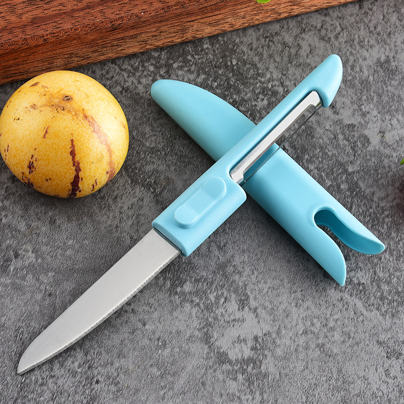 Factory wholesale two-in-one peelers, household peelers, kitchen knives, double-headed melon peelers, kitchen tools Application Scenario