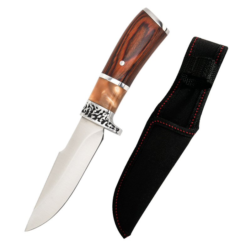 Modern, simple, high-hardness, sharp stainless steel swift straight knife, outdoor survival and survival portable multi-purpose knife undefined