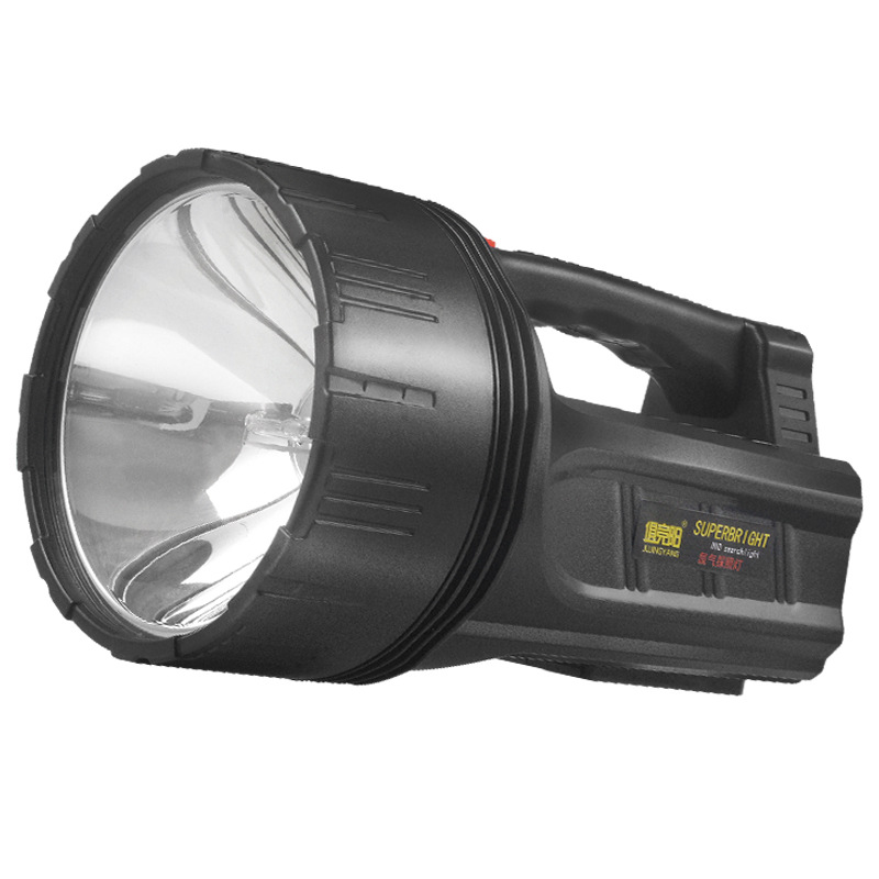 Jujingyang JY-933 high-intensity long-range rechargeable portable searchlight, outdoor security patrol night fishing xenon flashlight Item Picture