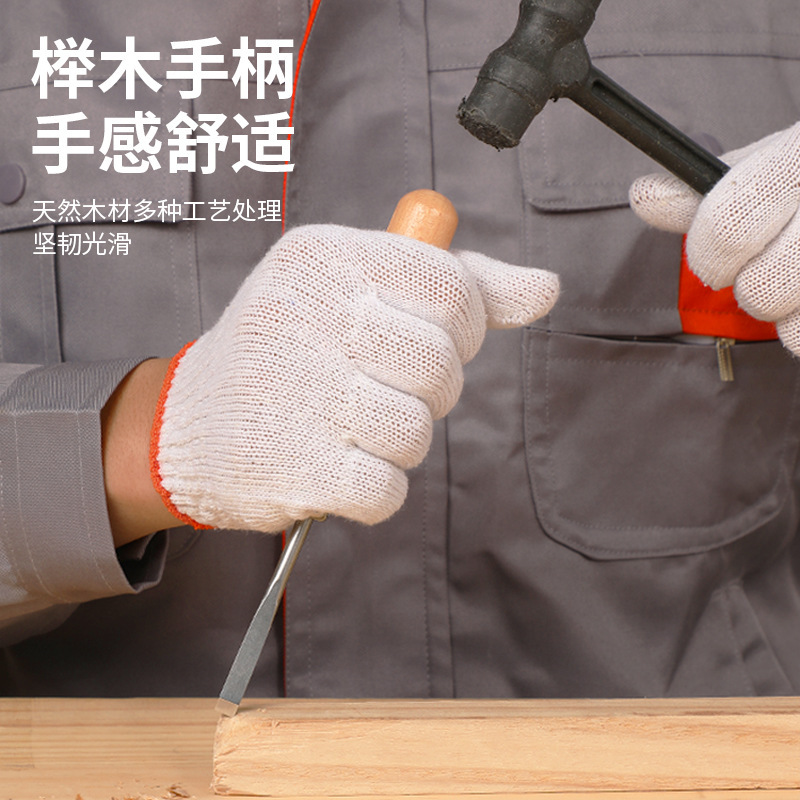 SK5 beech wood 3-12 piece set of round-handled woodworking engraving chisel and engraving knife set, metal knife band box set engraving knife in stock Application Scenario