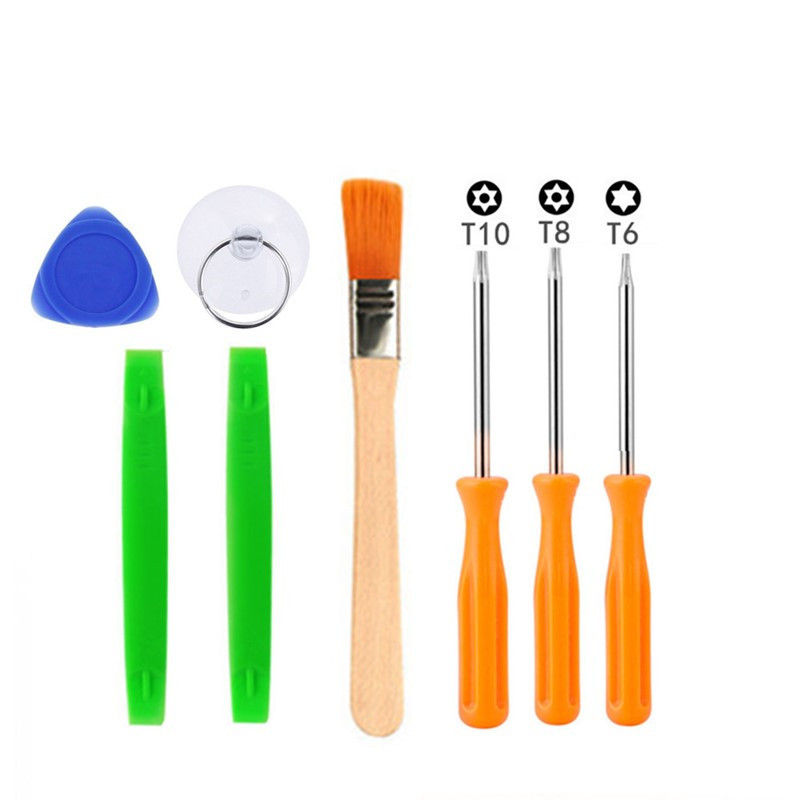 T6, T8 and T10 plum blossom screwdrivers are suitable for Xbox360 ones controller screwdrivers and PS4 repair and disassembly tools full figure