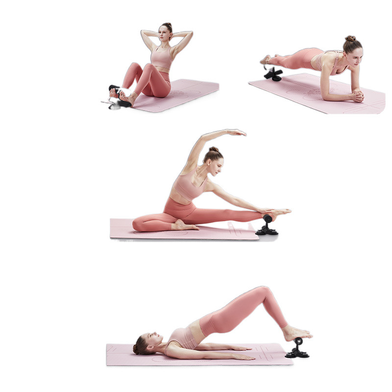 Sit-up auxiliary equipment for slimming and curling abdominal muscles, simple adjustment for men and women, suction cup type stabilization, home use Item Picture