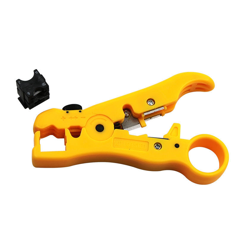 UTP/STP RG59 multi-functional wire stripper, wire cutting tool, coaxial cable stripper, network cable and wire stripping device details Picture