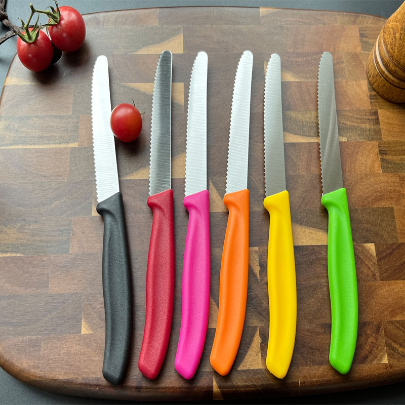(For cross-border use only) Cross-border quality steak knife, Western cuisine knife with serrated knife, tomato knife, butter knife, cheese knife for cutting details Picture