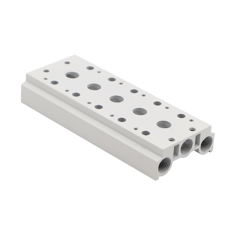 The base of the solenoid valve 4V210-08 is connected to the manifold 200M-2F, 3F, 4F, 5F, 6F, 7F, 8F, 9F, 10F, 12F positions Item Picture