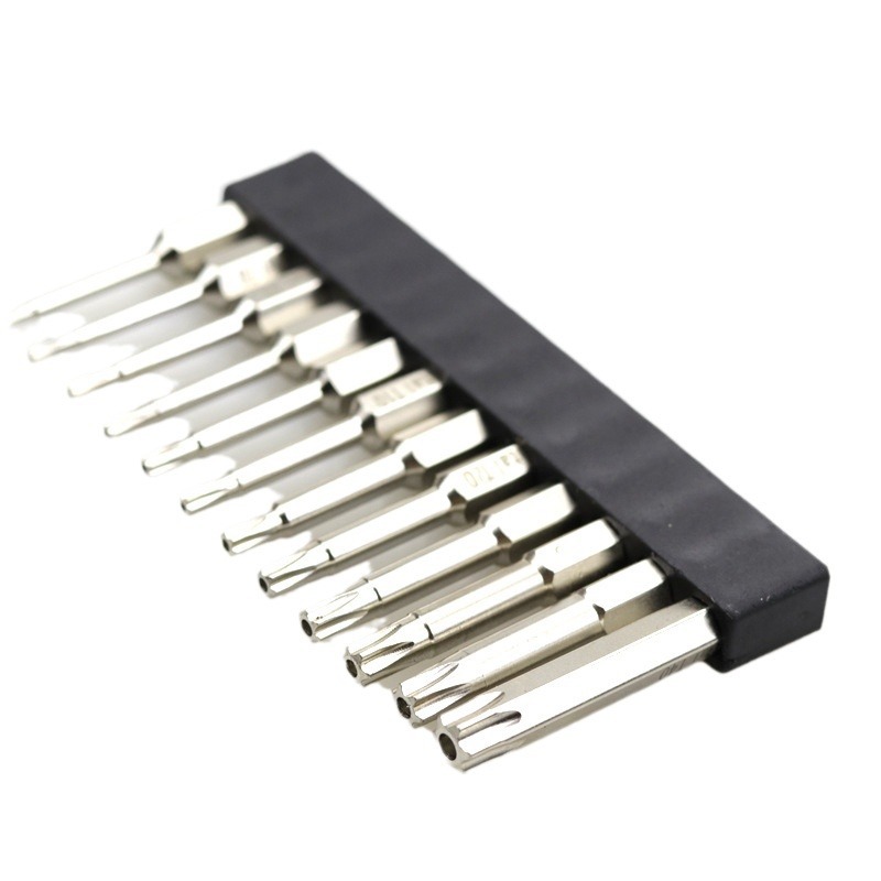 S2 irregular-shaped screwdriver, 1/4 star hexagonal, 6.35mm, magnetic electric screwdriver bit, 50MM long air nozzle Item Picture
