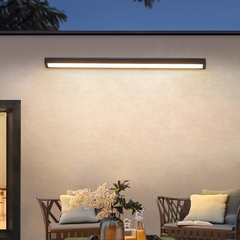 New indoor entrance simple rainproof outdoor long strip LED outdoor long strip light, ultra-bright wall lamp for foyer and balcony details Picture