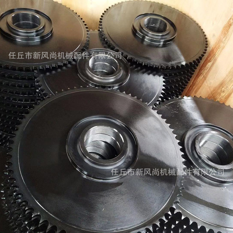 2-module metal cylindrical gear printing machinery gear sprocket 1-meter belt conveyor national standard synchronous gear Specification drawing