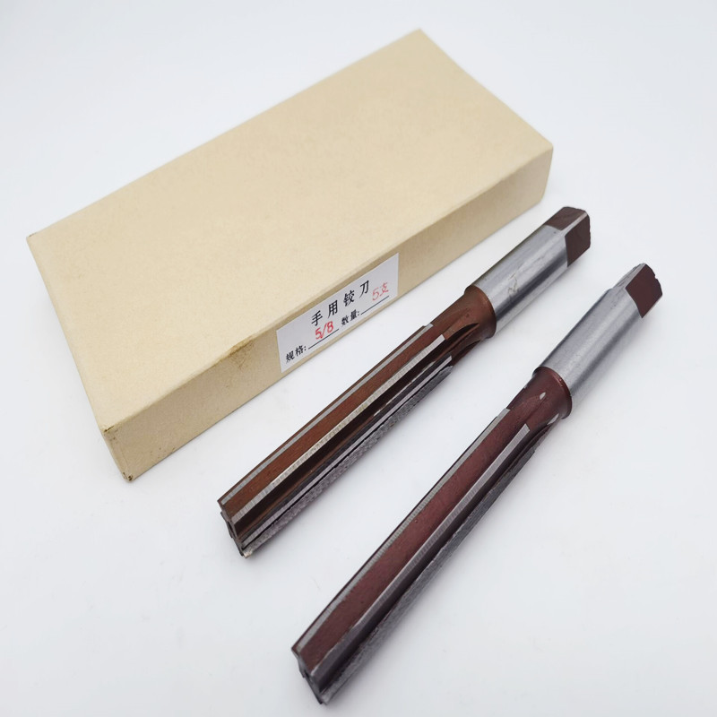 British and American handcrafted reamers, brownish-red 9SiCR straight handle reamers, non-standard 1/8, 1/4, 1/2, 5/8, 3/4 manufacturers Application Scenario