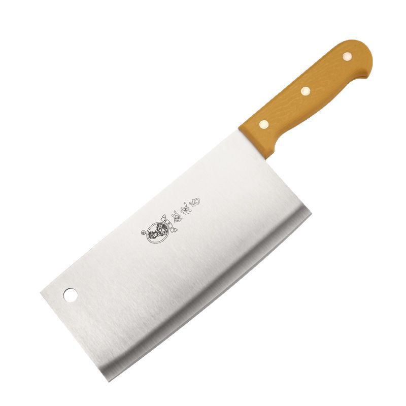 Hongmei Zi Factory wholesale kitchen meat slicing knife, sharp stainless steel slicing kitchen knife, kitchen chopping and cutting dual-purpose knife Item Picture