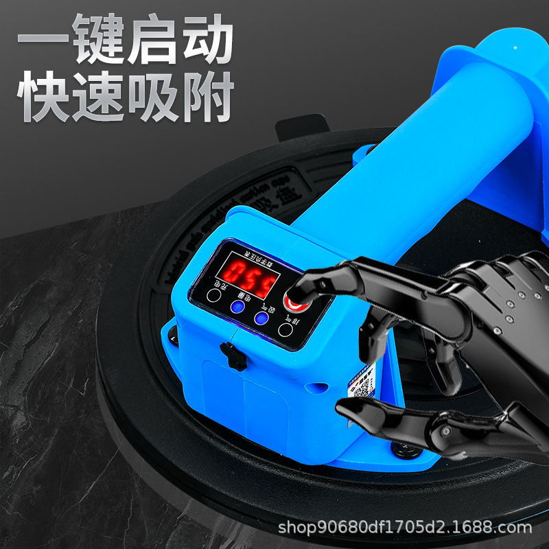 Super Easy Flat tile suction cup Vacuum Electric industrial-grade strong large-plate tile and glass heavy-duty handling and lifting device Specification drawing