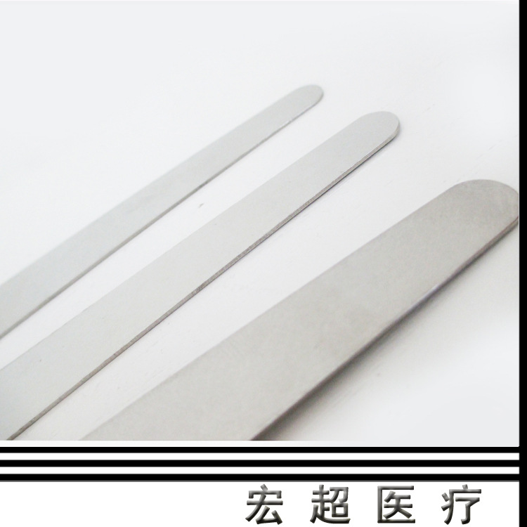 Thickened tongue depressions, stainless steel stirring plates, 14cm, 16cm, 18cm knife racks, kitchenware, kitchen knives, knife slicing Specification drawing