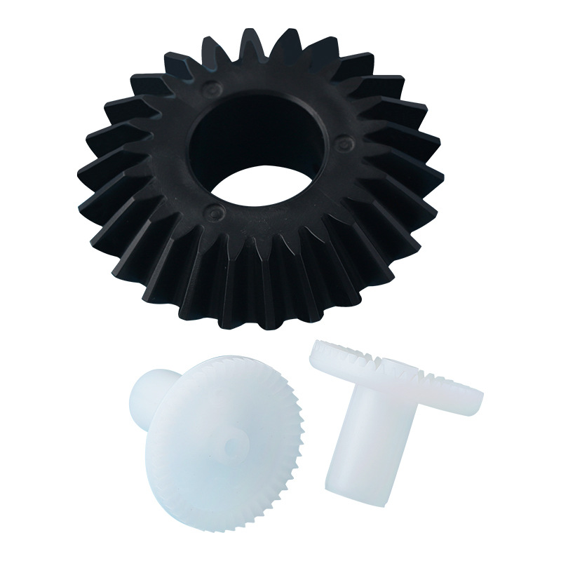 Suzhou manufacturer's injection molding processing of POM plastic nylon gears, MC bakelite conical bevel gears and equipment crown teeth wholesale Item Picture