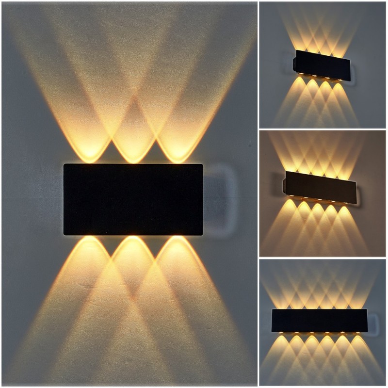 Wholesale of modern and simple double-head indoor and outdoor hotel corridor wall-mounted door courtyard waterproof led wall lamps full figure