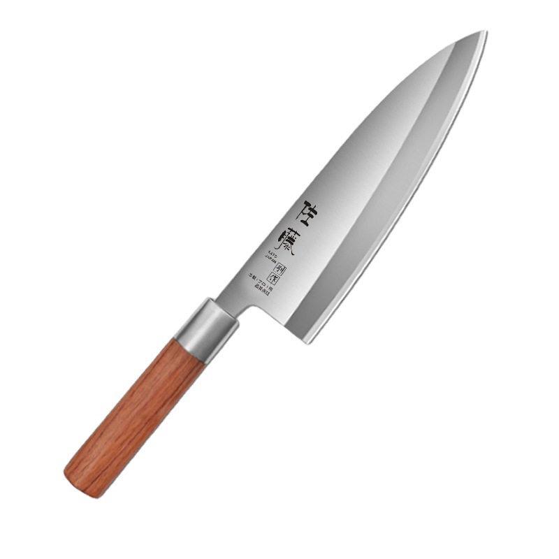 Japanese-style fish head knife, professional fish killing and cutting knife, salmon sashimi knife, fish slice, sashimi cooking knife, sushi knife Item Picture