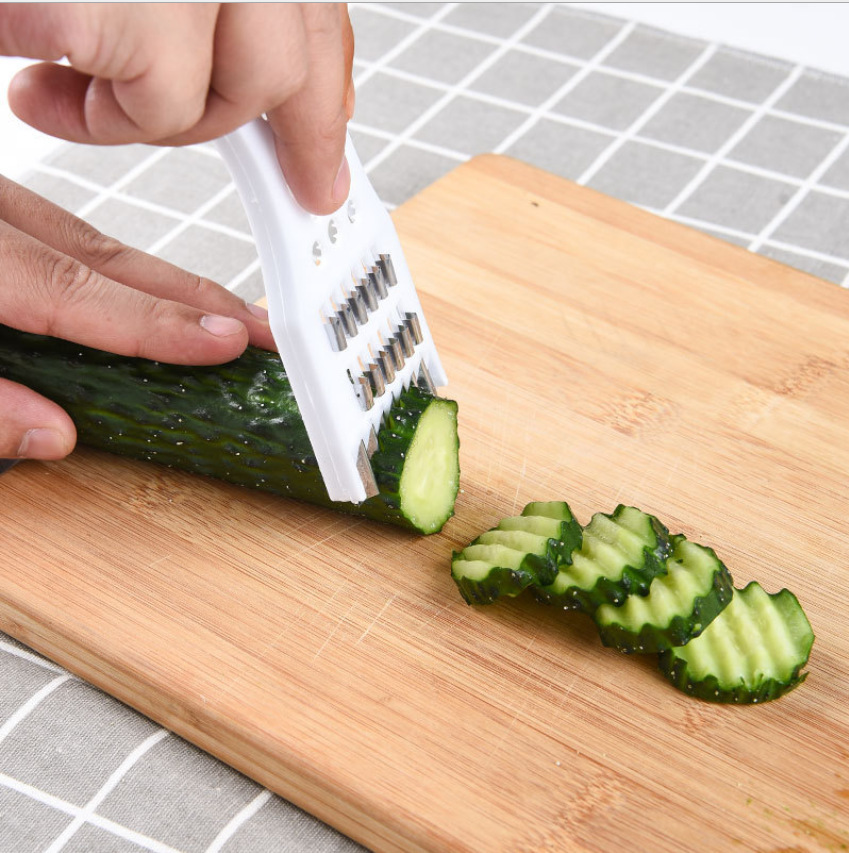 Kitchen vegetable cutter, multi-functional potato shreds and grater, cucumber slicer, daily necessities wholesale 2-yuan store details Picture