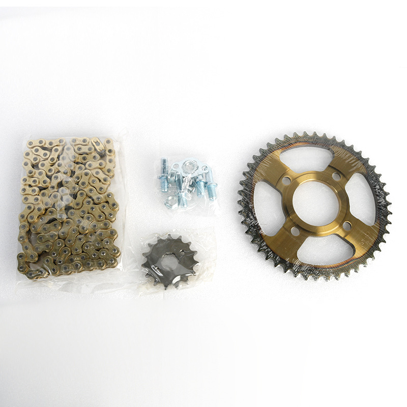Suitable for motorcycle sprocket size flying chain gear chain disc set DM200.15T/46TH128L Item Picture