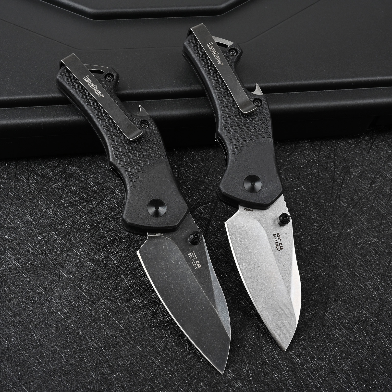 Cross-border bestseller Kashiu 8337 outdoor folding knife, portable pocket folding knife, outdoor adventure self-defense knife with bottle opener details Picture