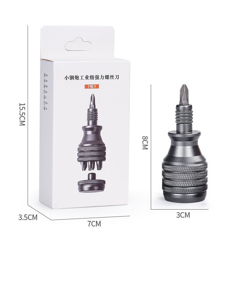Small steel Cannon triangular flat-head screwdriver, industrial-grade titanium alloy screwdriver set, cross-border wholesale Application Scenario