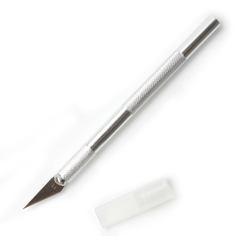 Metal engraving knife, paper cutting, aluminum alloy pen knife, paper engraving, handcrafted mobile phone film, engraving, diy journal, engraving knife and pen undefined