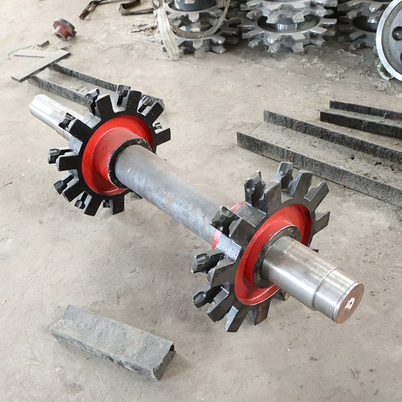 For sale: Stainless steel sprocket assemblies for mining sprockets, double-pitch standard sprocket conveyor transmission gears Specification drawing