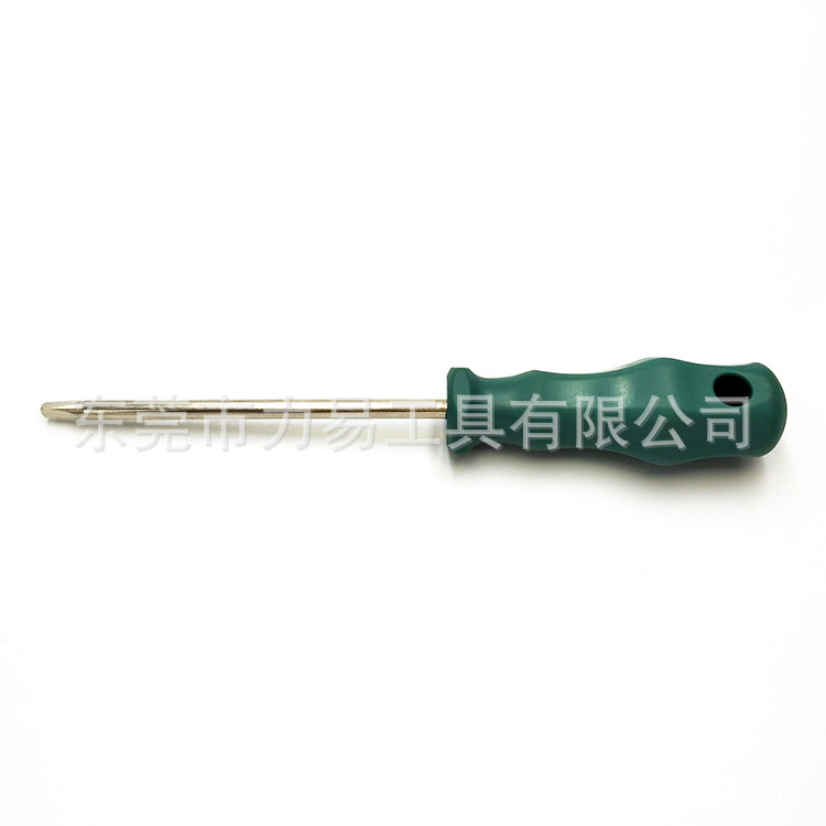 Factory direct sales of plastic straight handle equilateral triangle screwdrivers with holes, anti-theft wrenches, multiple specifications in stock, quick delivery Item Picture