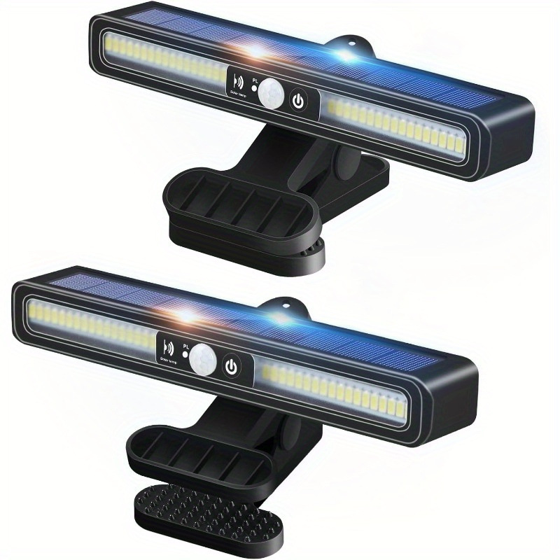 1/2/4 Pack Clip On Outdoor Solar Motion Light With 2 Item Picture