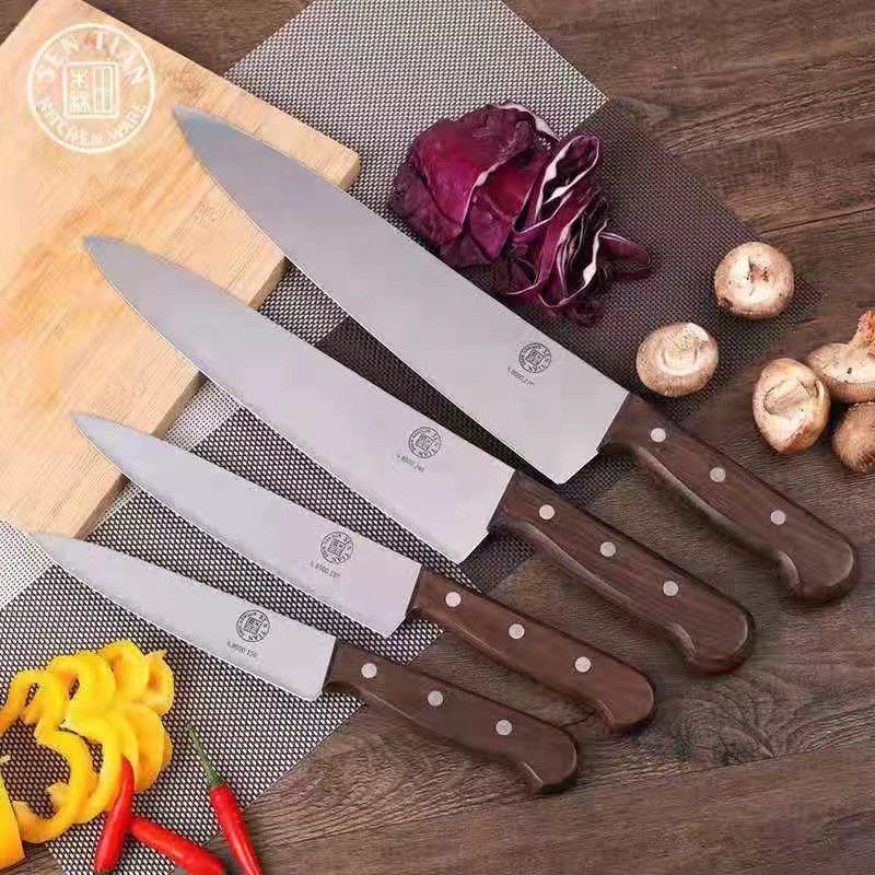 Morita chef's split knife, smooth knife, toothed knife, multi-purpose Western-style sharp fruit knife, sushi knife, cooking knife, chef's knife Application Scenario