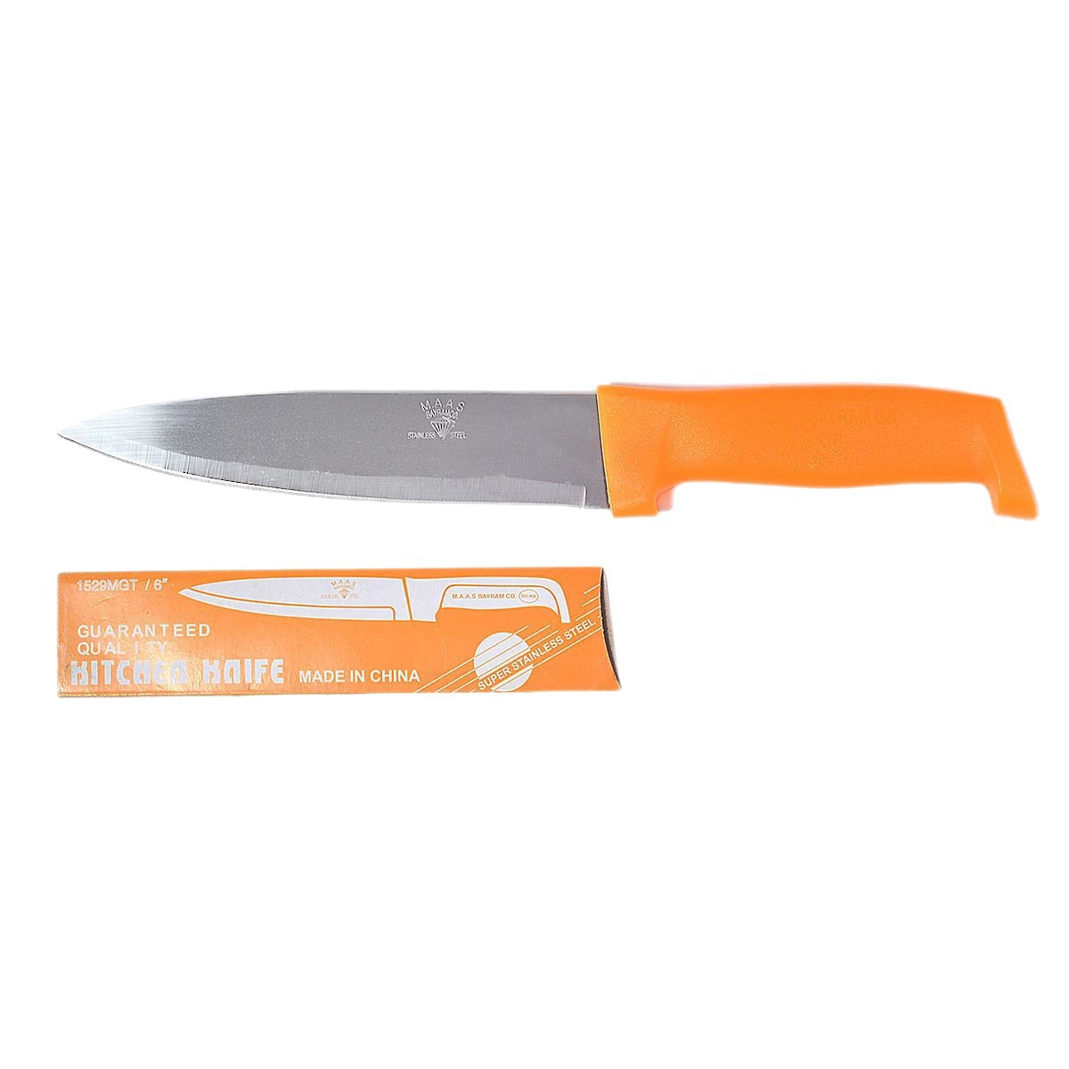 Wholesale stainless steel chef knives, household kitchen slicing knives, plastic-handled cooking chef knives and kitchen knives from the manufacturer Item Picture