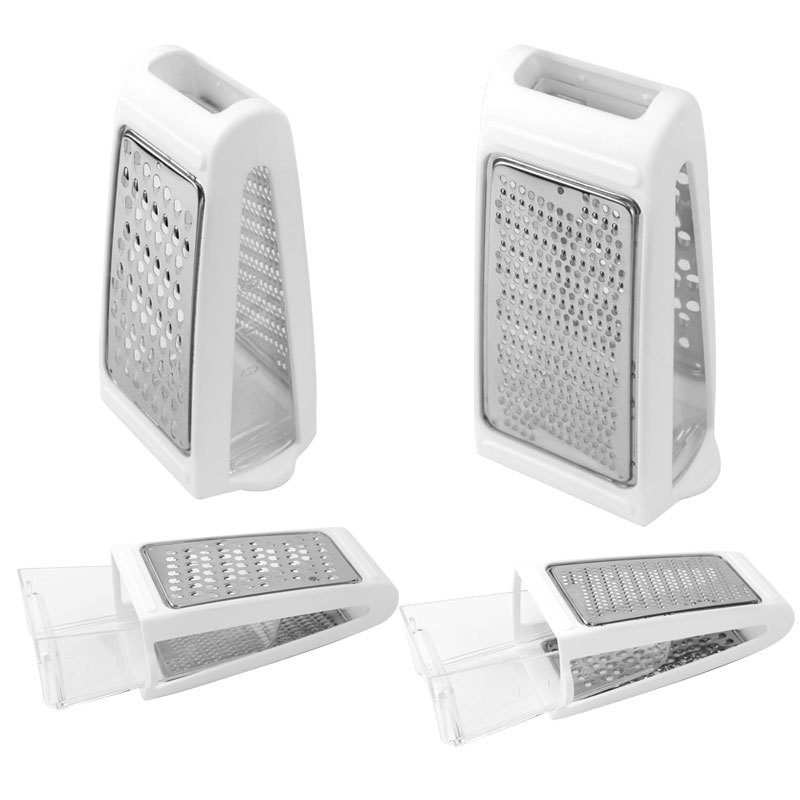 Double-sided cheese grater, capable of grilling cheese and butter in both left and right directions. A household multi-functional grater Item Picture