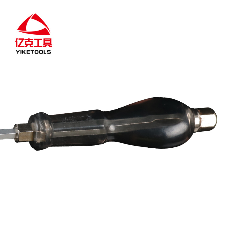 The manufacturer supplies through-hole transparent screwdrivers, chrome-vanadium steel cross-head manual screwdrivers, and strong magnetic screwdrivers Specification drawing