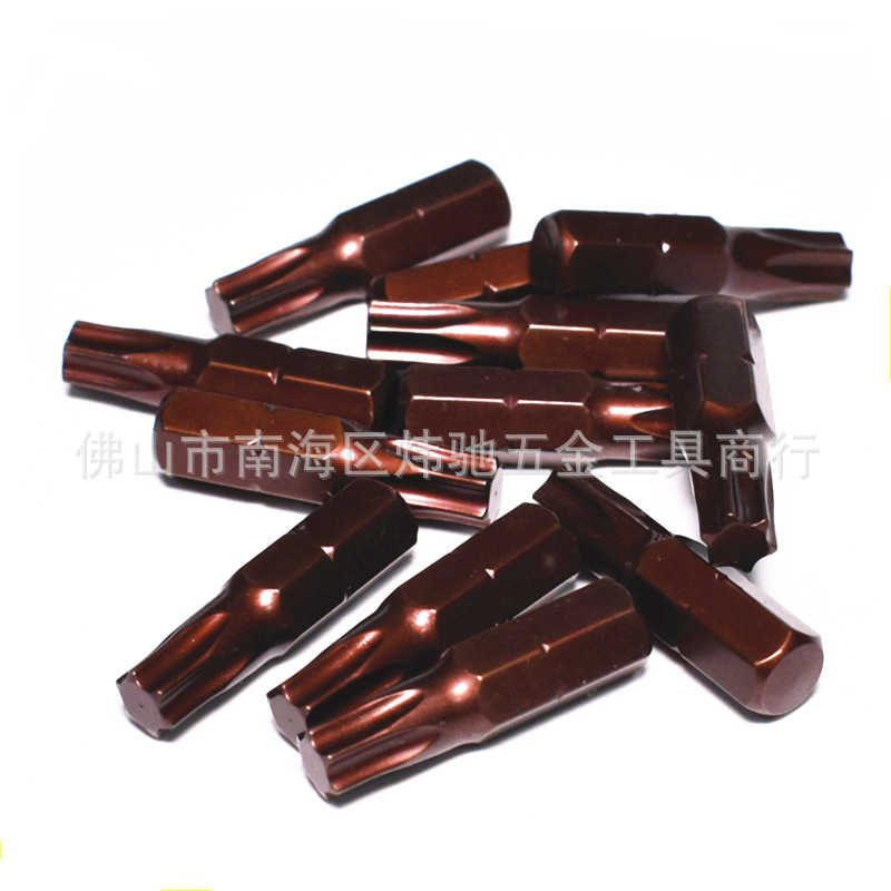 S2 Super-hard bronze plum blossom-shaped screwdriver bit, star-shaped hexagonal screwdriver tip with Confucius head, 25mm magnetic screwdriver Application Scenario