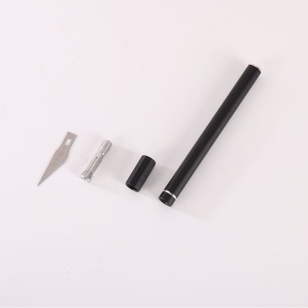 Aluminum rod engraving knife SK2 material, 0.6mm thick blade, multi-functional engraving, paper-cutting pen knife, special engraving knife for hand journals Application Scenario