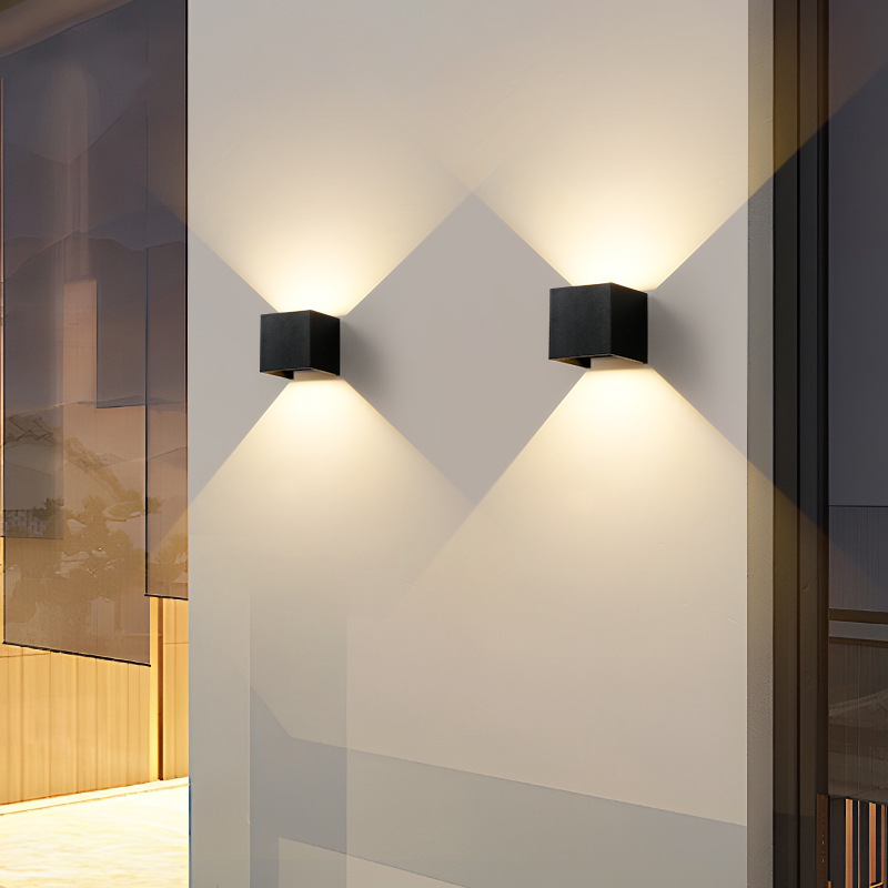 Cross-border modern and simple outdoor waterproof led wall lamps, hotel creative corridors, staircases, corridors, living room wall lamps, bedrooms full figure